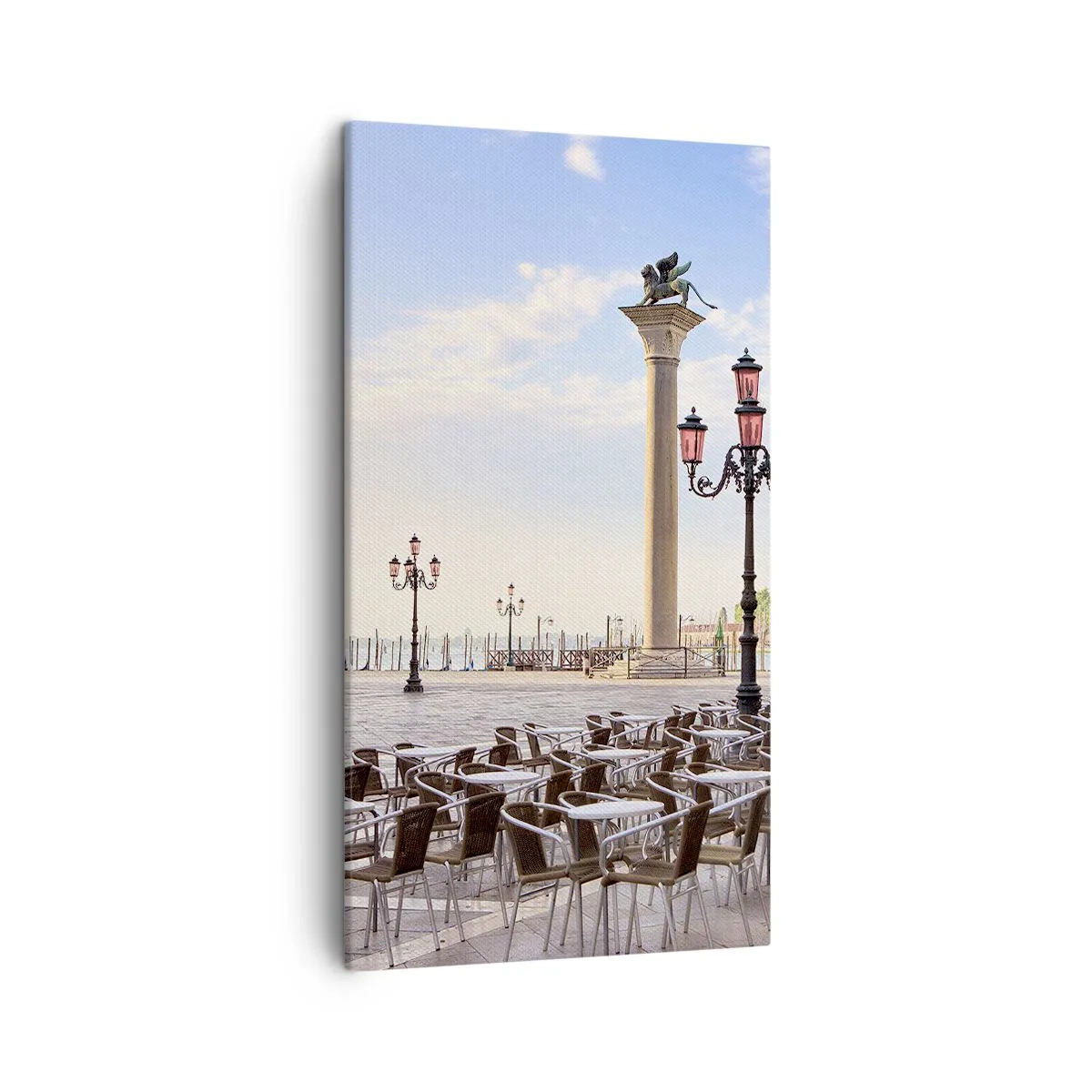 Obraz na płótnie - Zapraszamy, wszystko gotowe - 45x80 cm