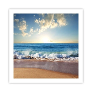 Plakat - Ruch i bezruch zarazem - 60x60 cm