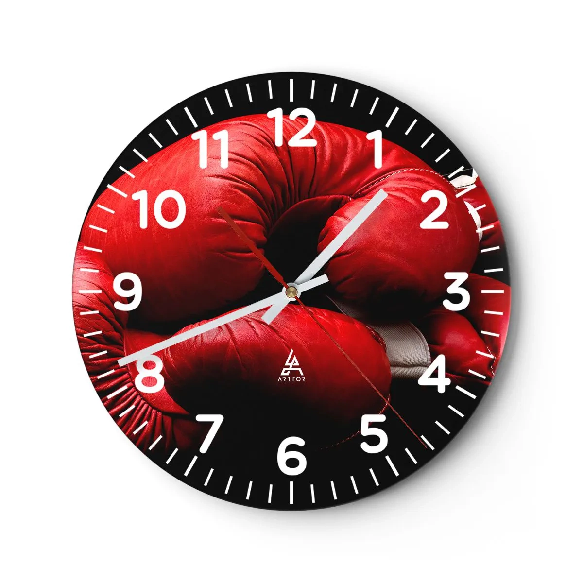 Zegar ścienny - Emocje walki za nami - 30x30 cm