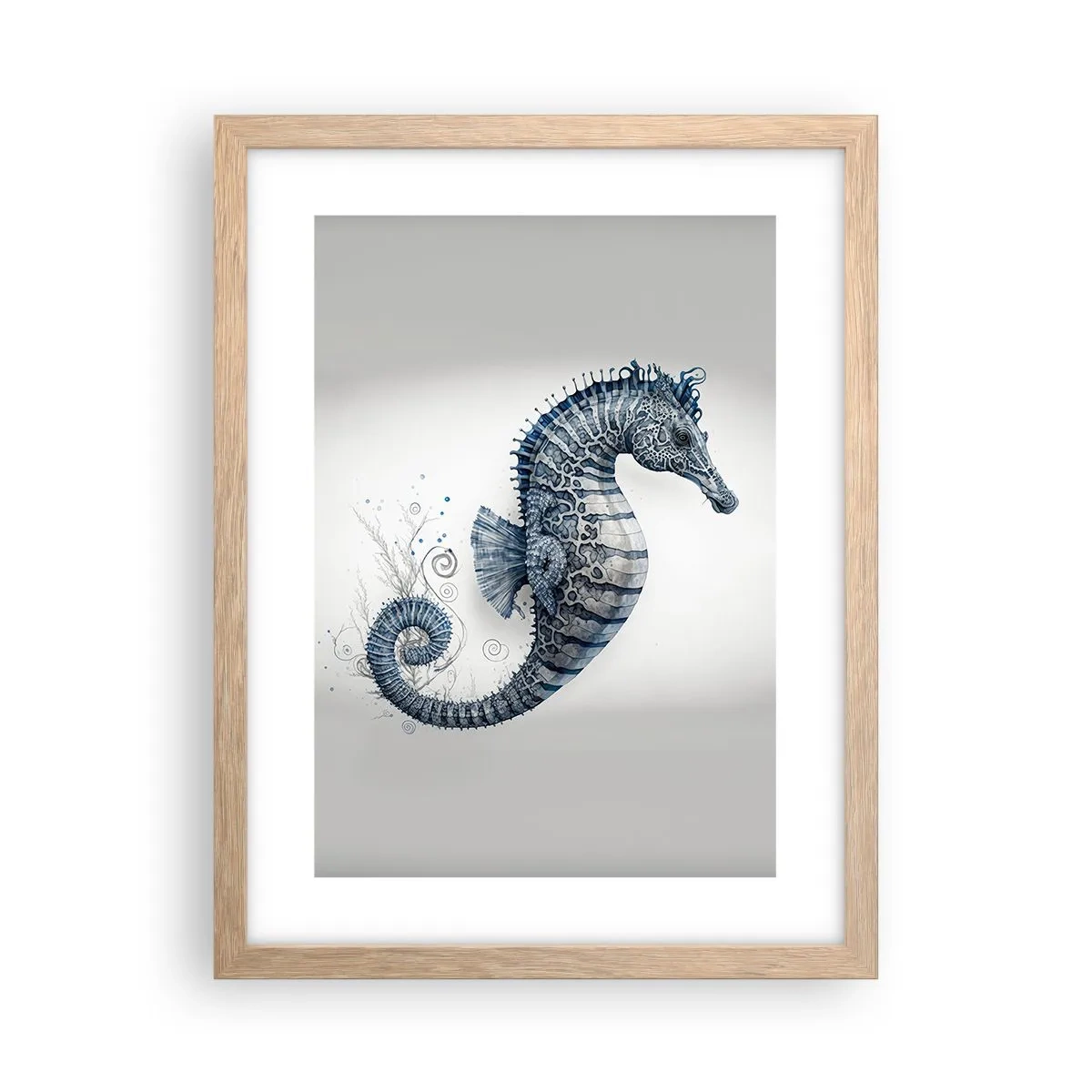 Plakat w ramie jasny dąb - Subtelny żart natury - 30x40 cm