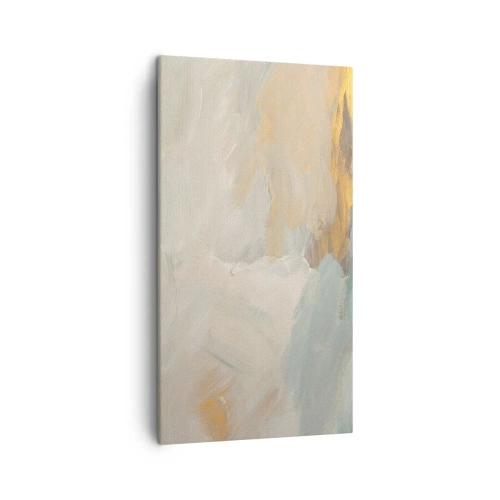 Obraz na płótnie - Abstrakcja – kraina łagodności - 45x80 cm