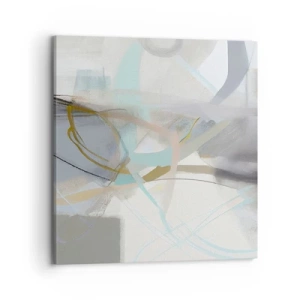 Obraz na płótnie - Abstrakcja zamglona - 70x70 cm
