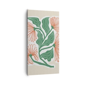 Obraz na płótnie - Ludowe i nowoczesne - 65x120 cm