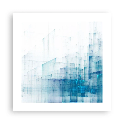 Plakat - Jak stała się przestrzeń - 40x40 cm