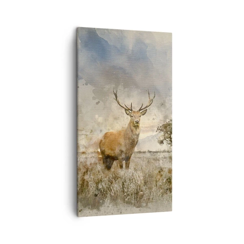 Obraz na płótnie - Godność - siła - dostojeństwo - 45x80 cm