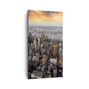 Obraz na płótnie - Bijące serce naszych czasów - 45x80 cm