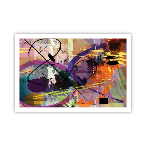 Plakat - Można wprost lub naokoło - 91x61 cm