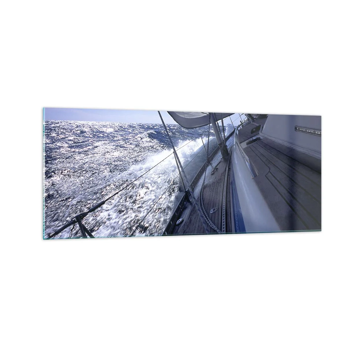 Obraz na szkle - Wiem, co to być ptakiem - 100x40 cm