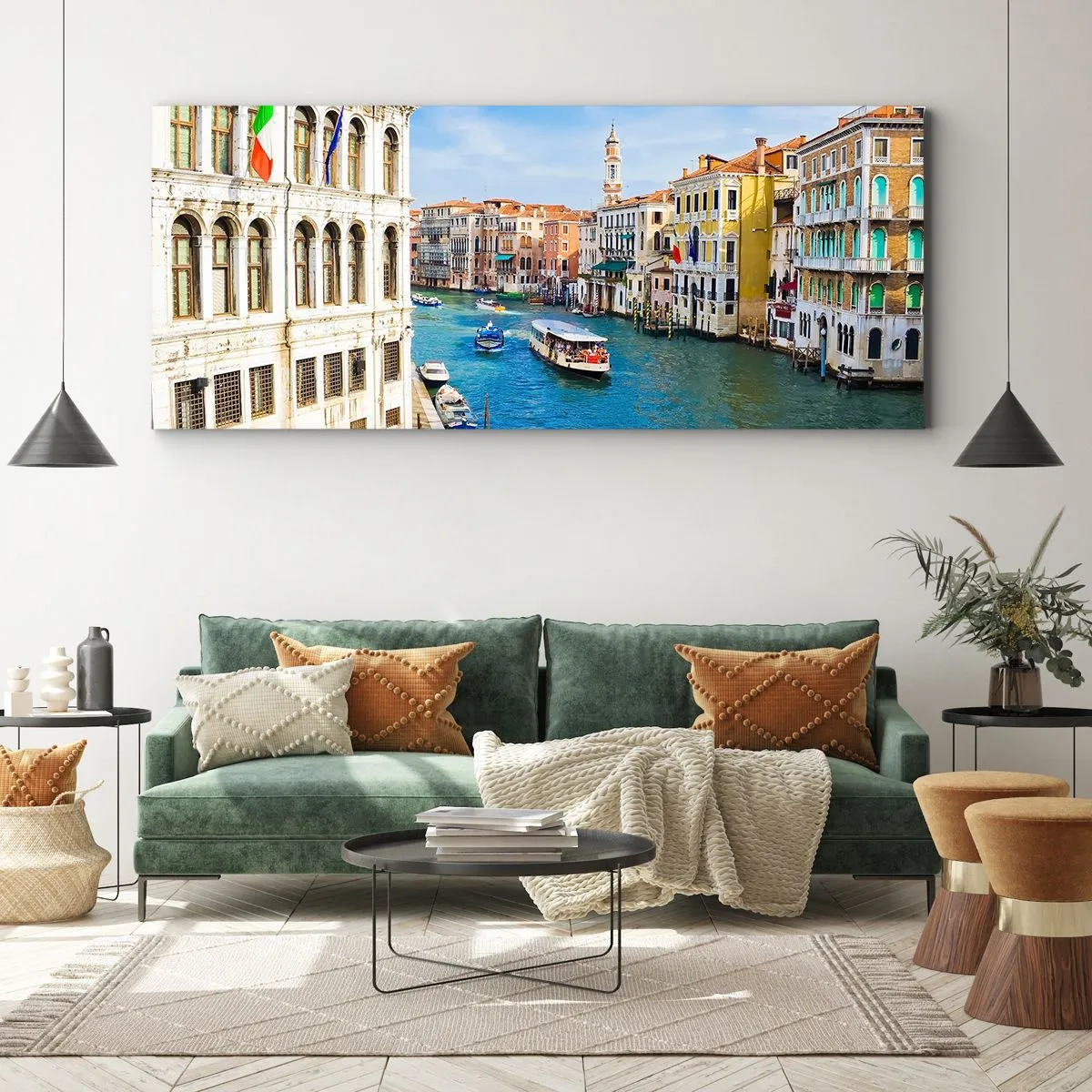 Obraz na płótnie - Ruch uliczny jedyny na świecie - 100x40 cm