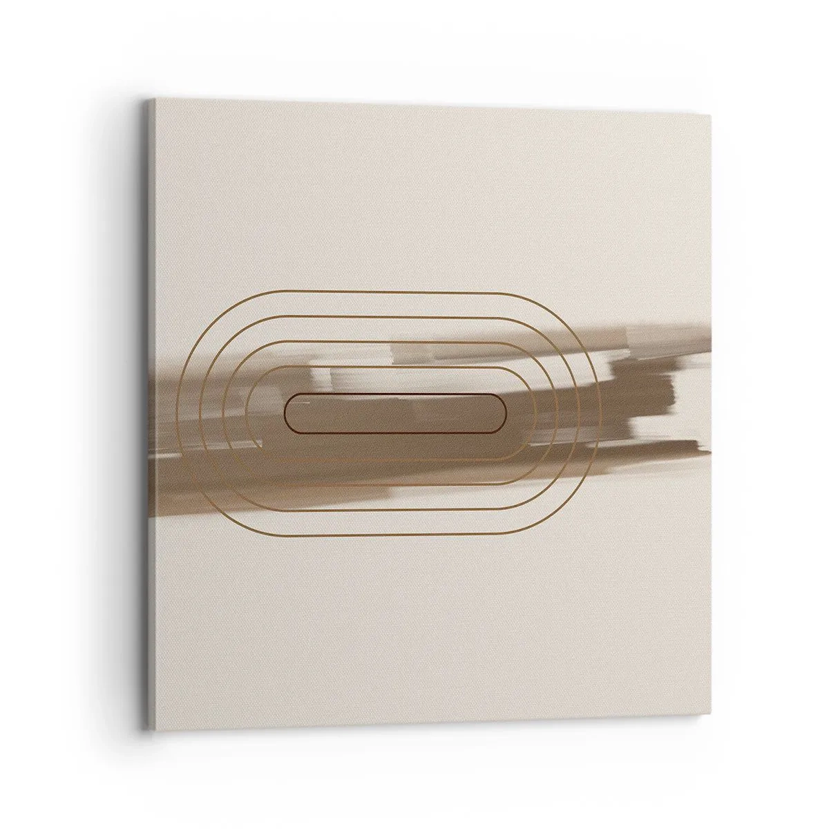 Obraz na płótnie - Powiew szarości - 70x70 cm