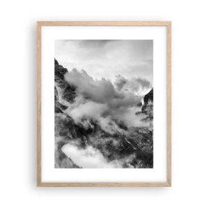 Plakat w ramie jasny dąb - Piękne i okrutne - 40x50 cm