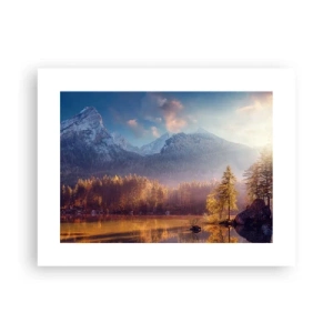 Plakat - W górach i dolinach - 40x30 cm