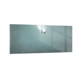 Obraz na szkle - W objęciach oceanu - 100x40 cm