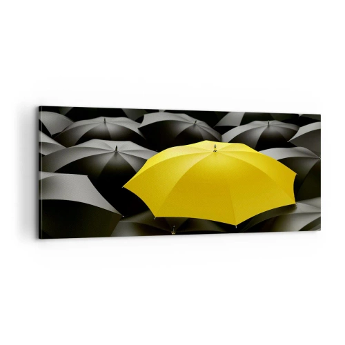 Obraz na płótnie - Żegnaj smutku - 100x40 cm