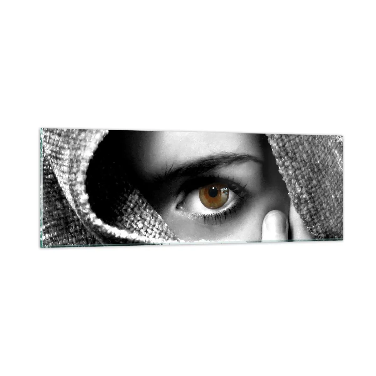 Obraz na szkle - Poznaj tajemnicę - 90x30 cm