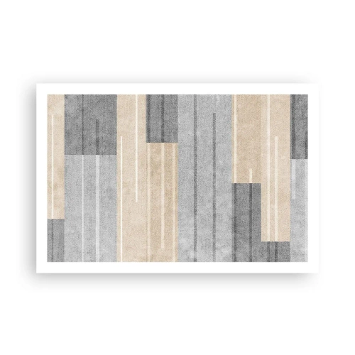 Plakat - Kompozycja: trzymać pion - 91x61 cm