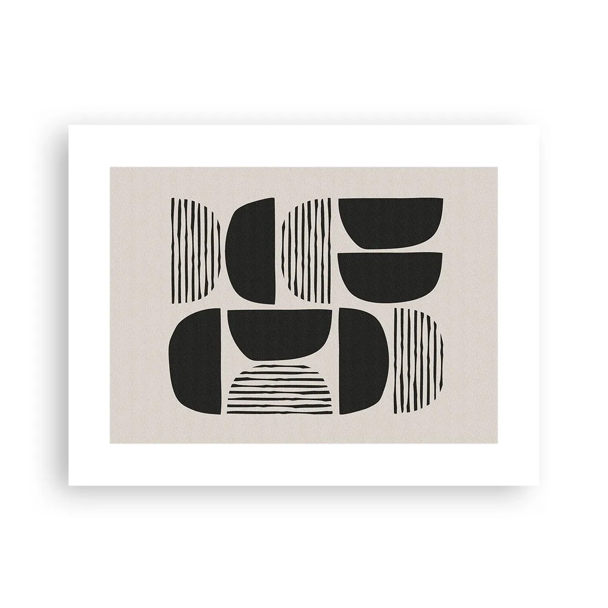 Plakat - Połowiczne układy - 40x30 cm