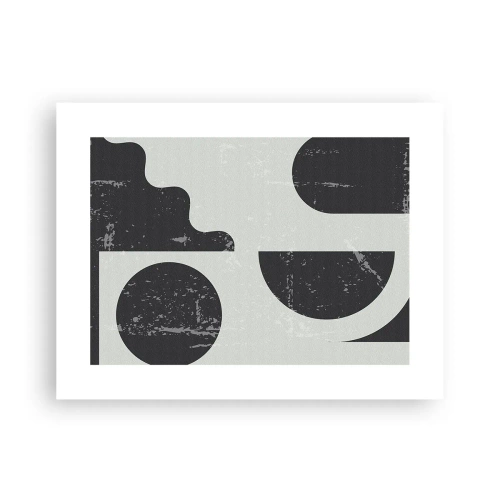 Plakat - Kompozycja ponad i pod - 40x30 cm