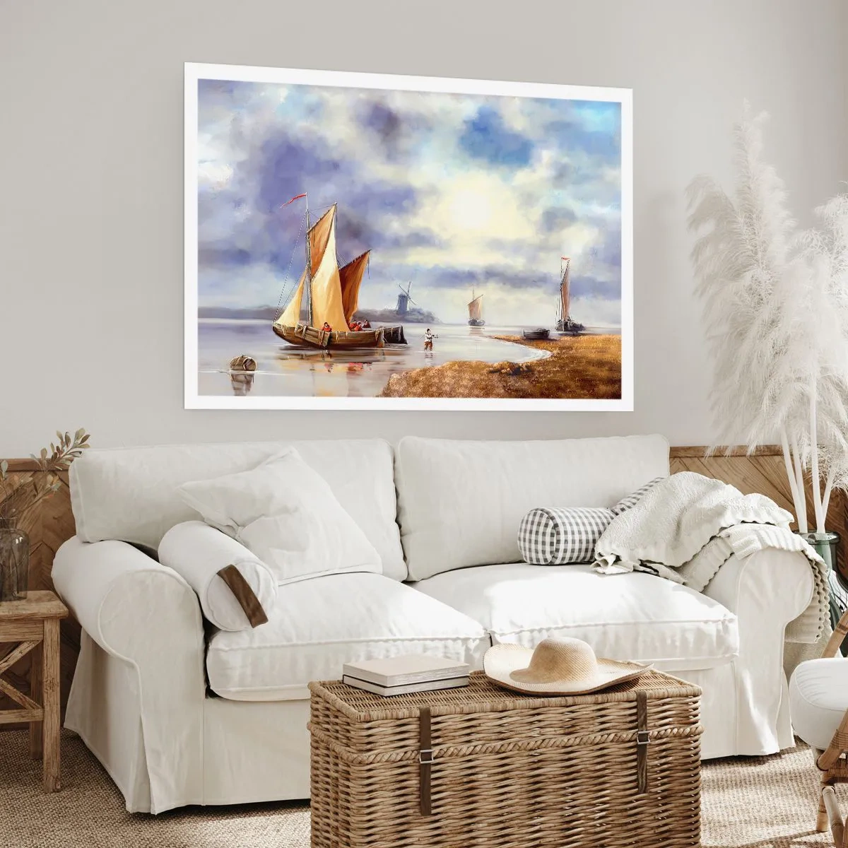 Plakat - Powrót żeglarzy - 50x40 cm