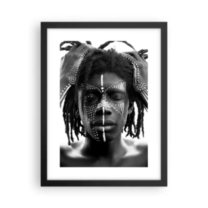 Plakat w czarnej ramie - Gdzie jesteś? - 30x40 cm