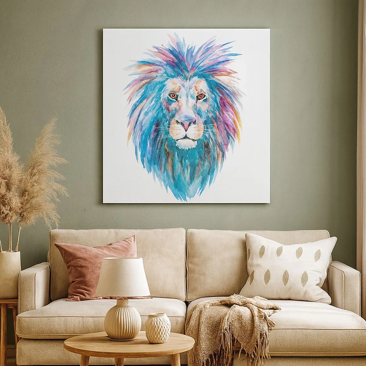 Obraz na płótnie - Elektryzująca aura - 30x30 cm