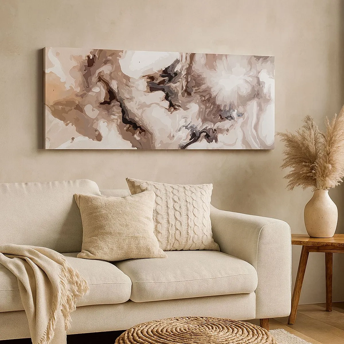 Obraz na płótnie - Narodziny galaktyki - 100x40 cm