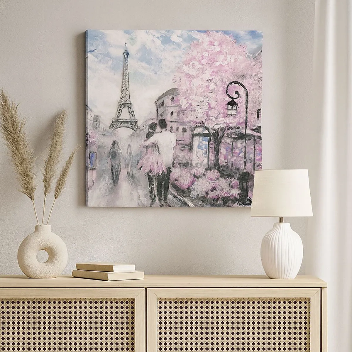 Obraz na płótnie - Jak zakochac się, to tylko w… - 30x30 cm