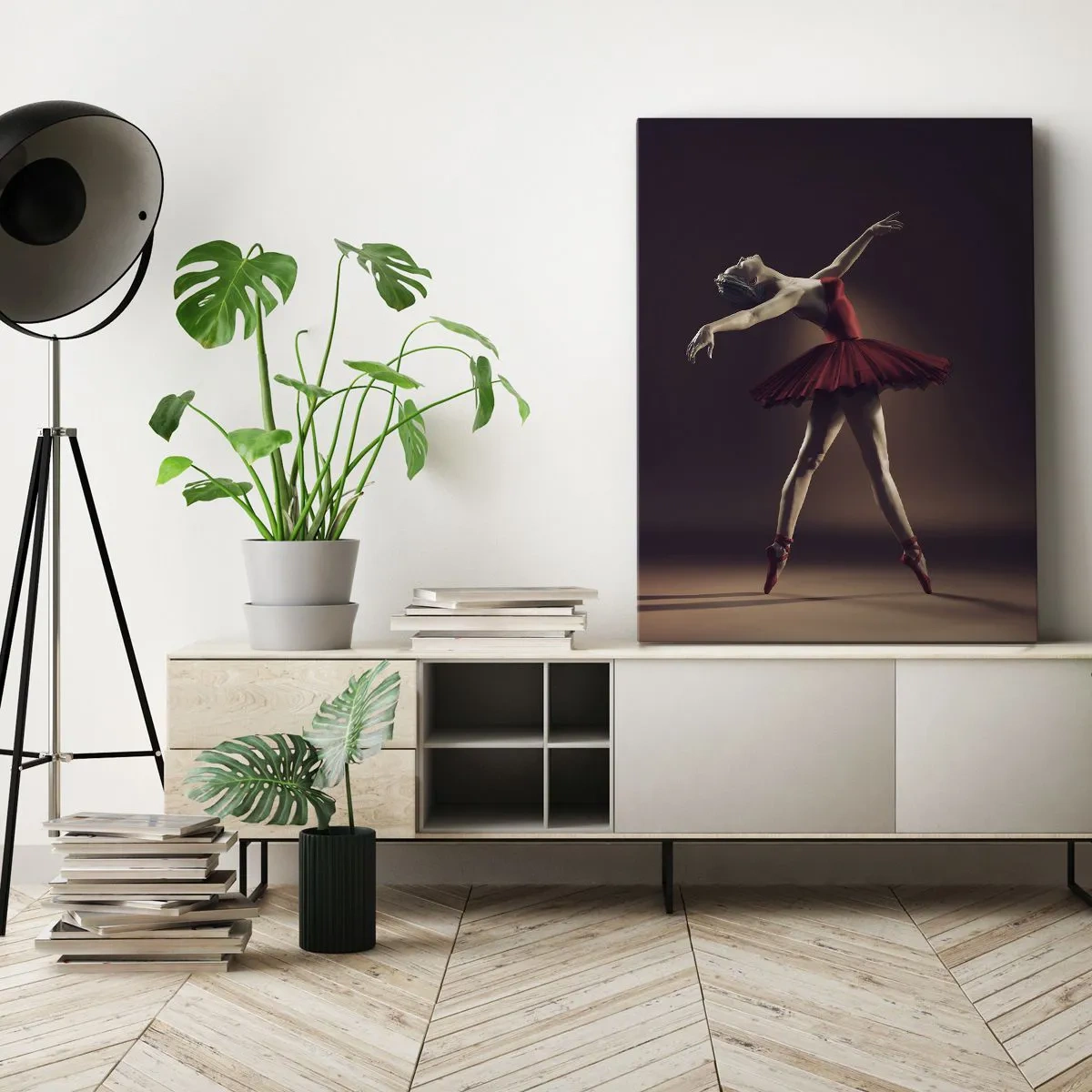 Obraz na płótnie - Prima ballerina - 55x100 cm