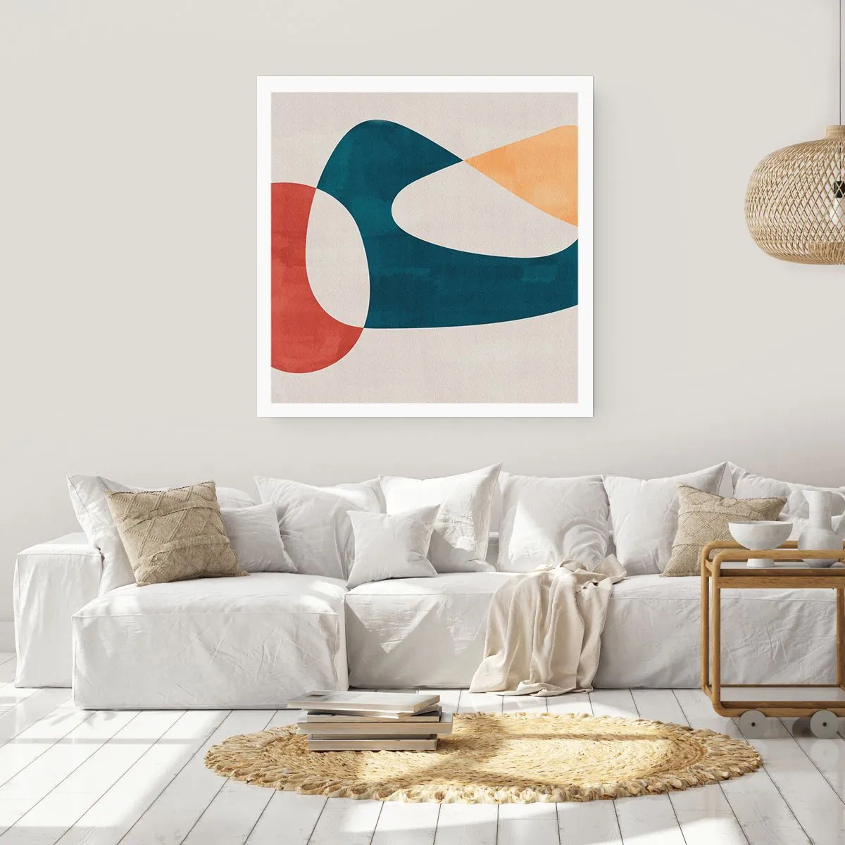 Plakat - Wpływy i metamorfozy - 50x50 cm