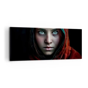 Obraz na płótnie - Wschodnia księżniczka - 100x40 cm