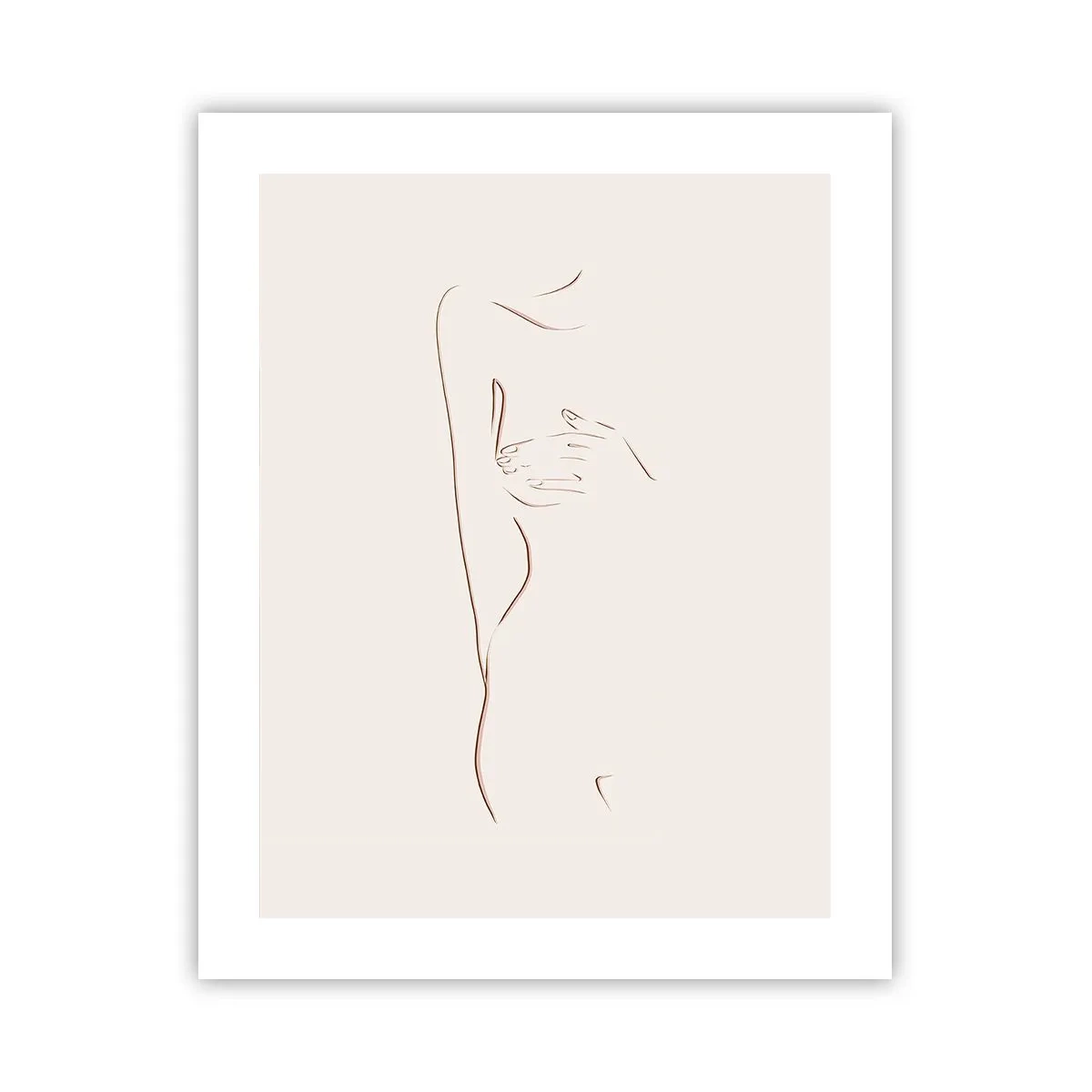 Plakat - Kształt pragnienia - 40x50 cm