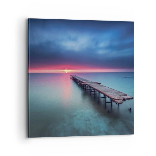 Obraz na płótnie - Między niebem a ziemią - 70x70 cm