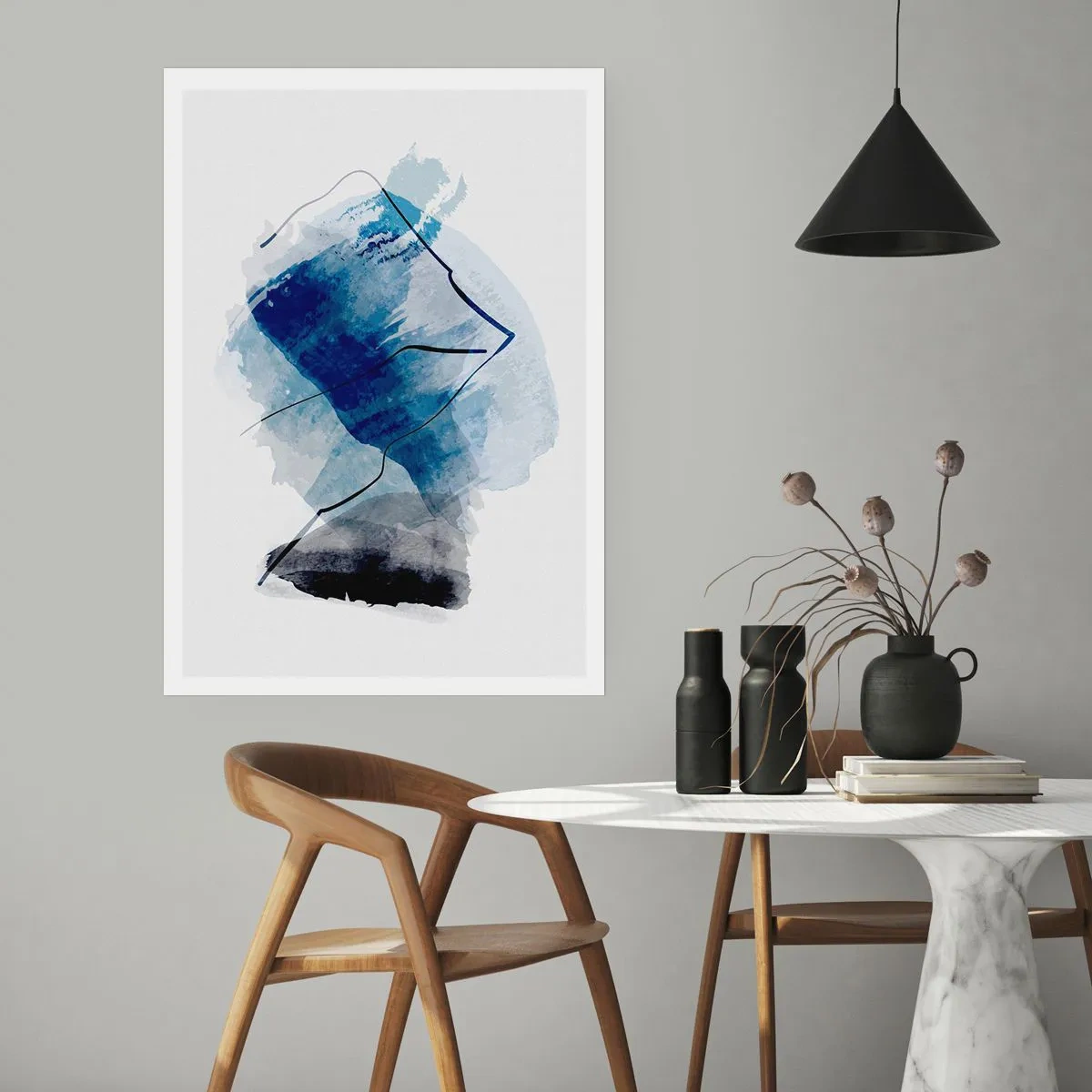 Plakat - Lodowa góra - 30x40 cm
