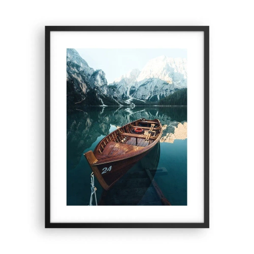 Plakat w czarnej ramie - Jak na szkle malowane - 40x50 cm