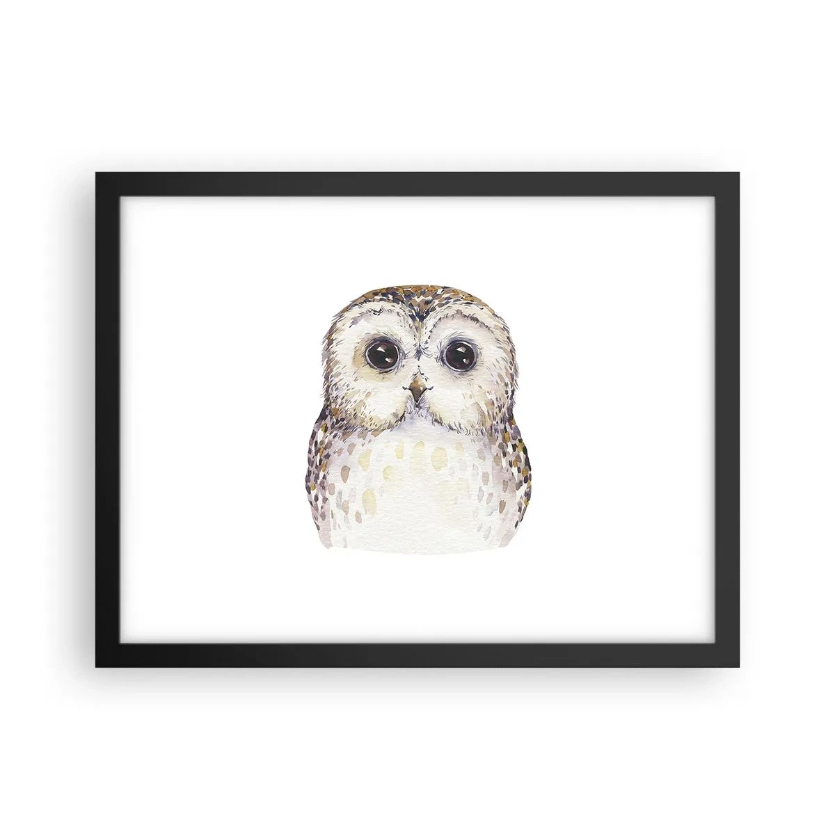 Plakat w czarnej ramie - Spójrz mi w oczy - 40x30 cm