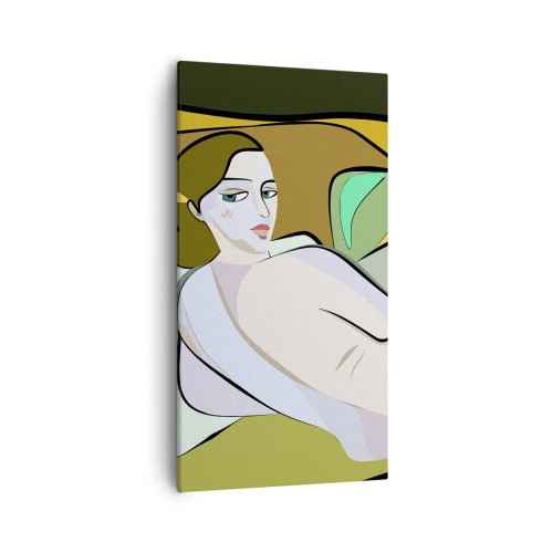 Obraz na płótnie - Portret intymny - 55x100 cm