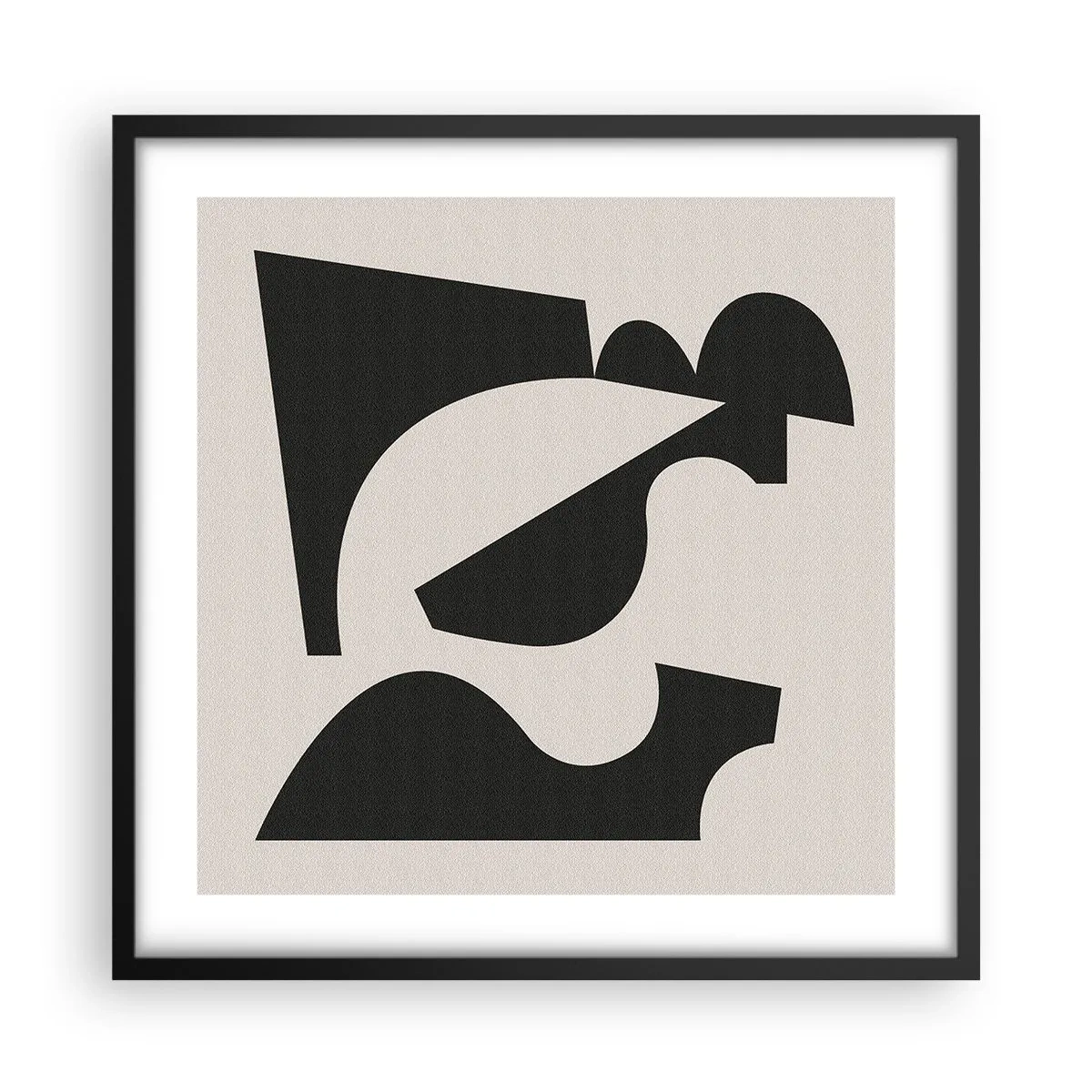 Plakat w czarnej ramie - Do samodzielnego składania - 50x50 cm