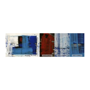 Fototapeta Próbka Premium Sand - Sekret błękitu - Abstrakcja, Sztuka, Nowoczesność - 100x30 cm