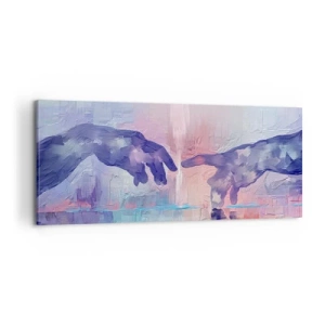 Obraz na płótnie - Boska iskra życia - 100x40 cm