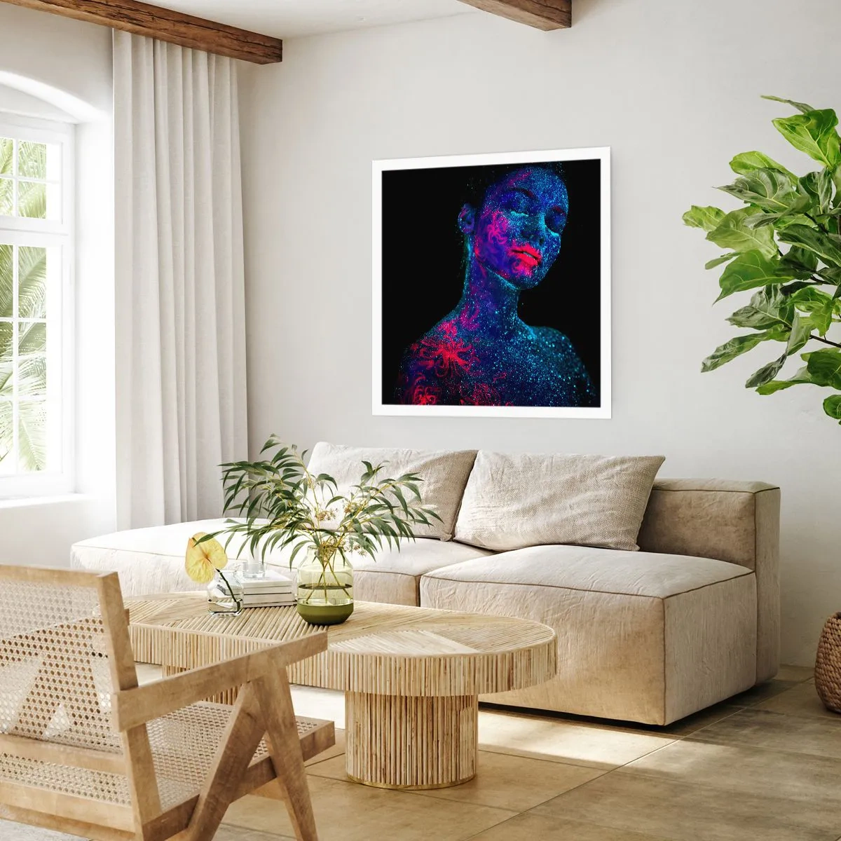 Plakat - W gwiezdnym pyle - 40x40 cm