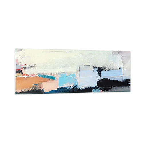 Obraz na szkle - Jest metoda? - 90x30 cm