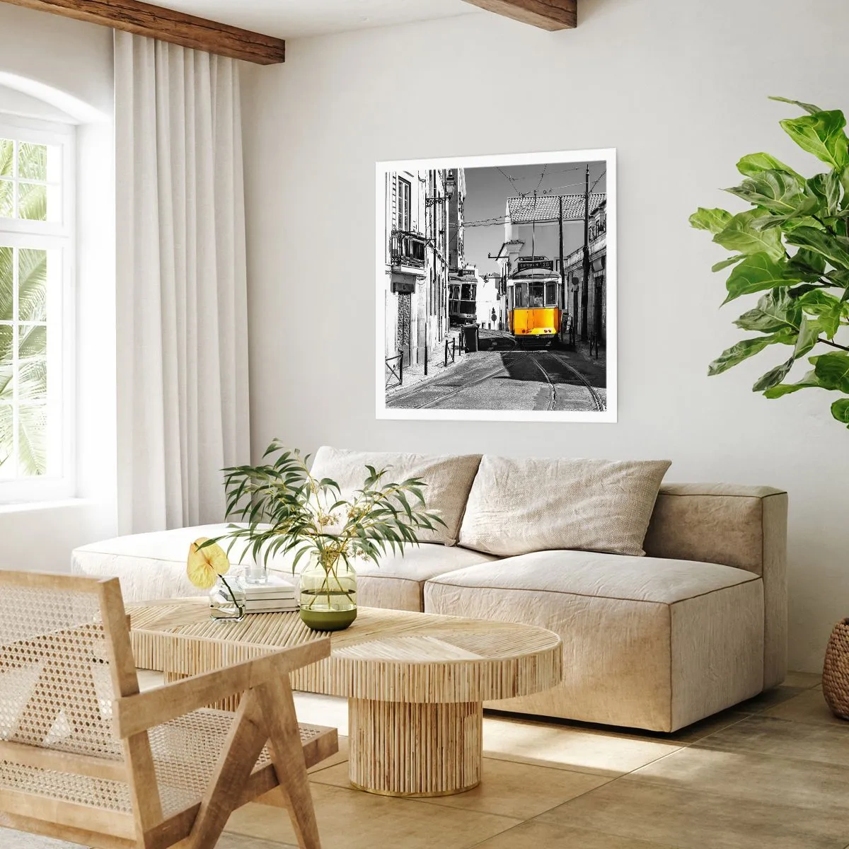 Plakat - Duch Lizbony - 50x50 cm