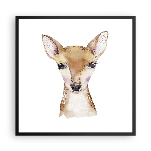 Plakat w czarnej ramie - Natura niewinności - 60x60 cm