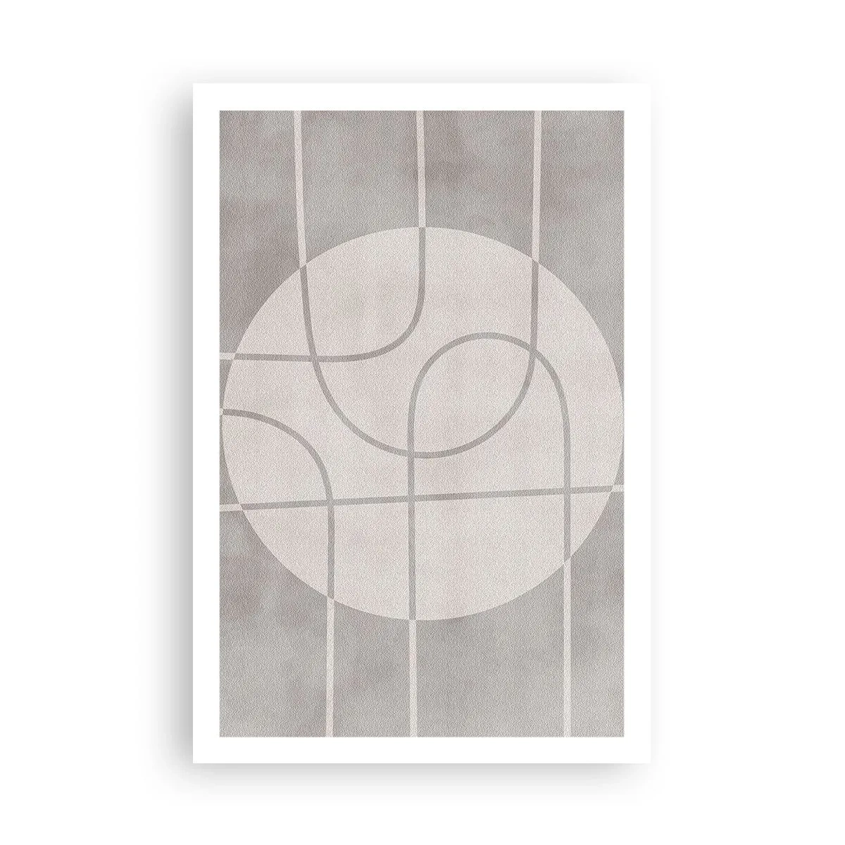 Plakat - Koliście i na wprost - 61x91 cm