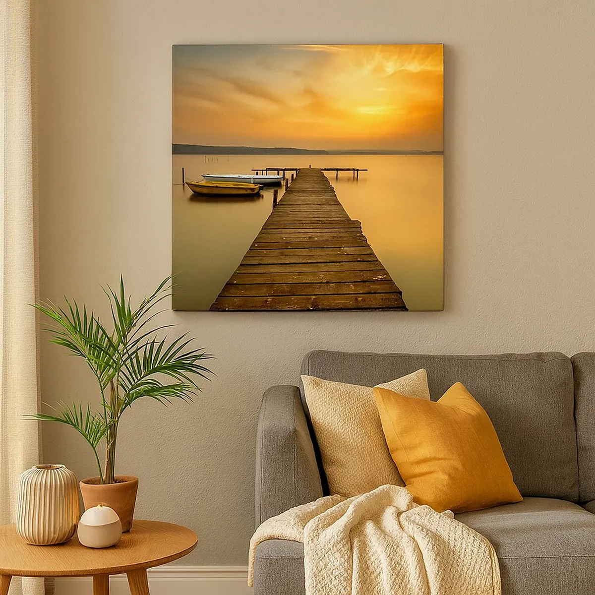 Obraz na płótnie - Niebo złote ci otworzę - 30x30 cm