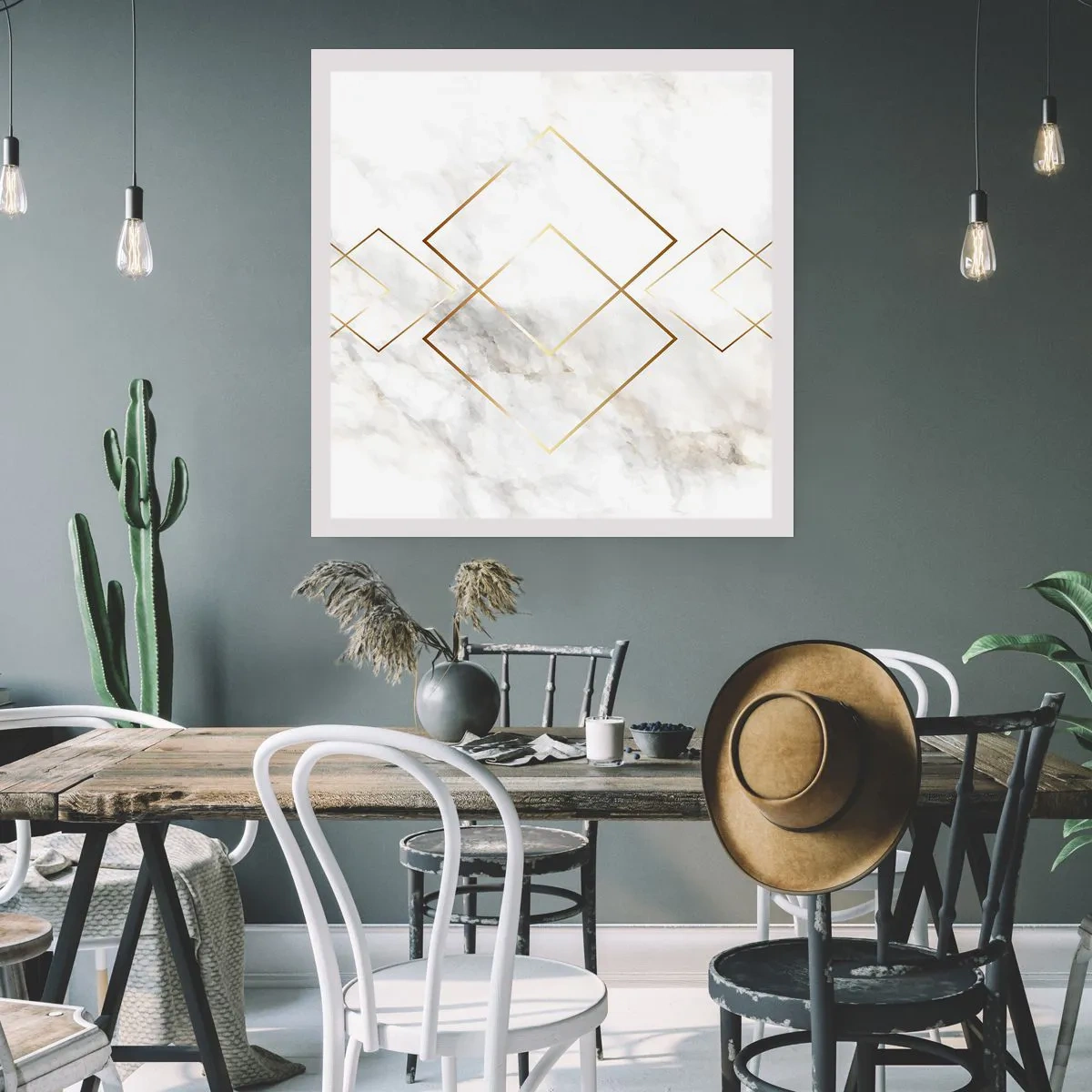 Plakat - Widok na nieskończoność - 60x60 cm