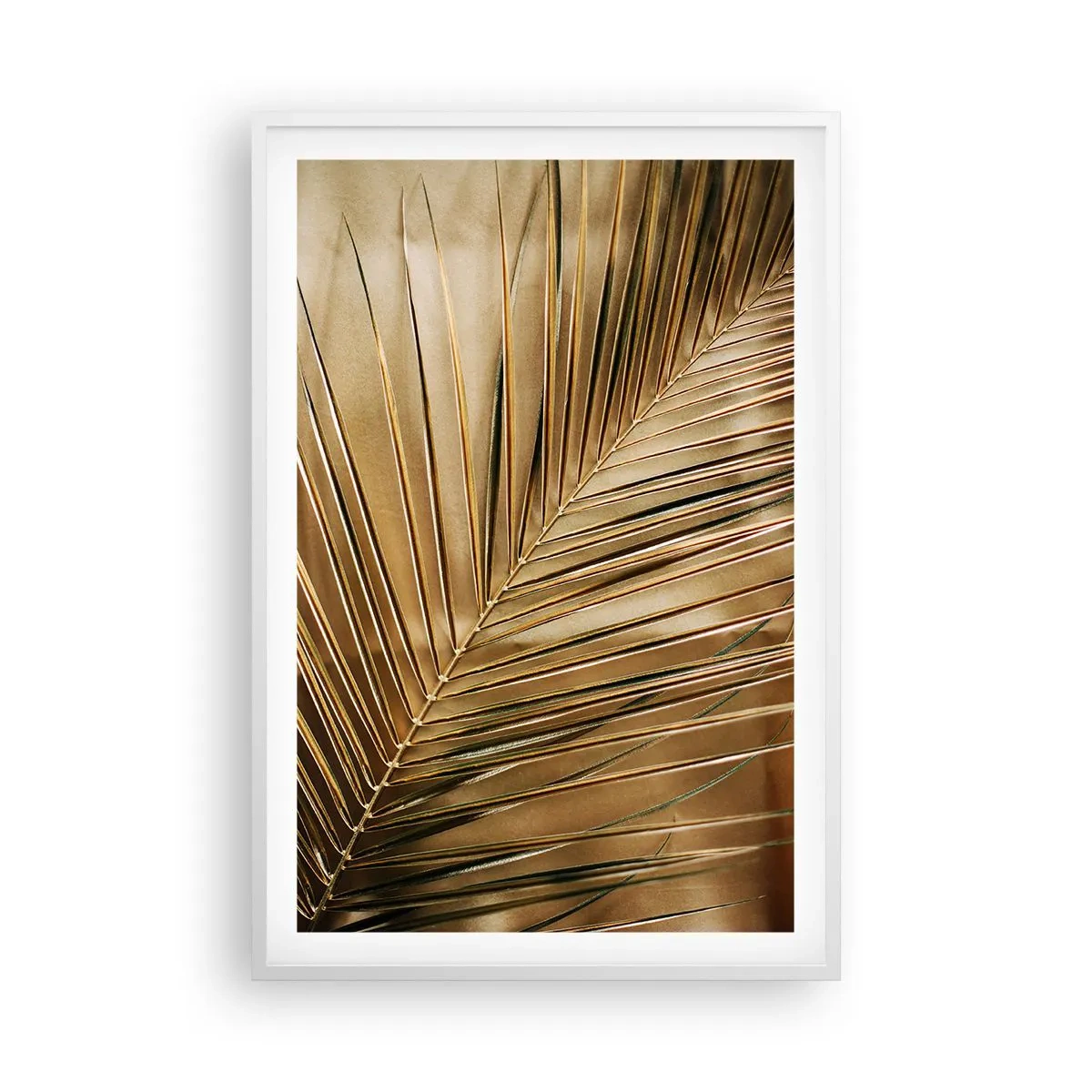 Plakat w białej ramie - Naturalna kolumnada - 61x91 cm