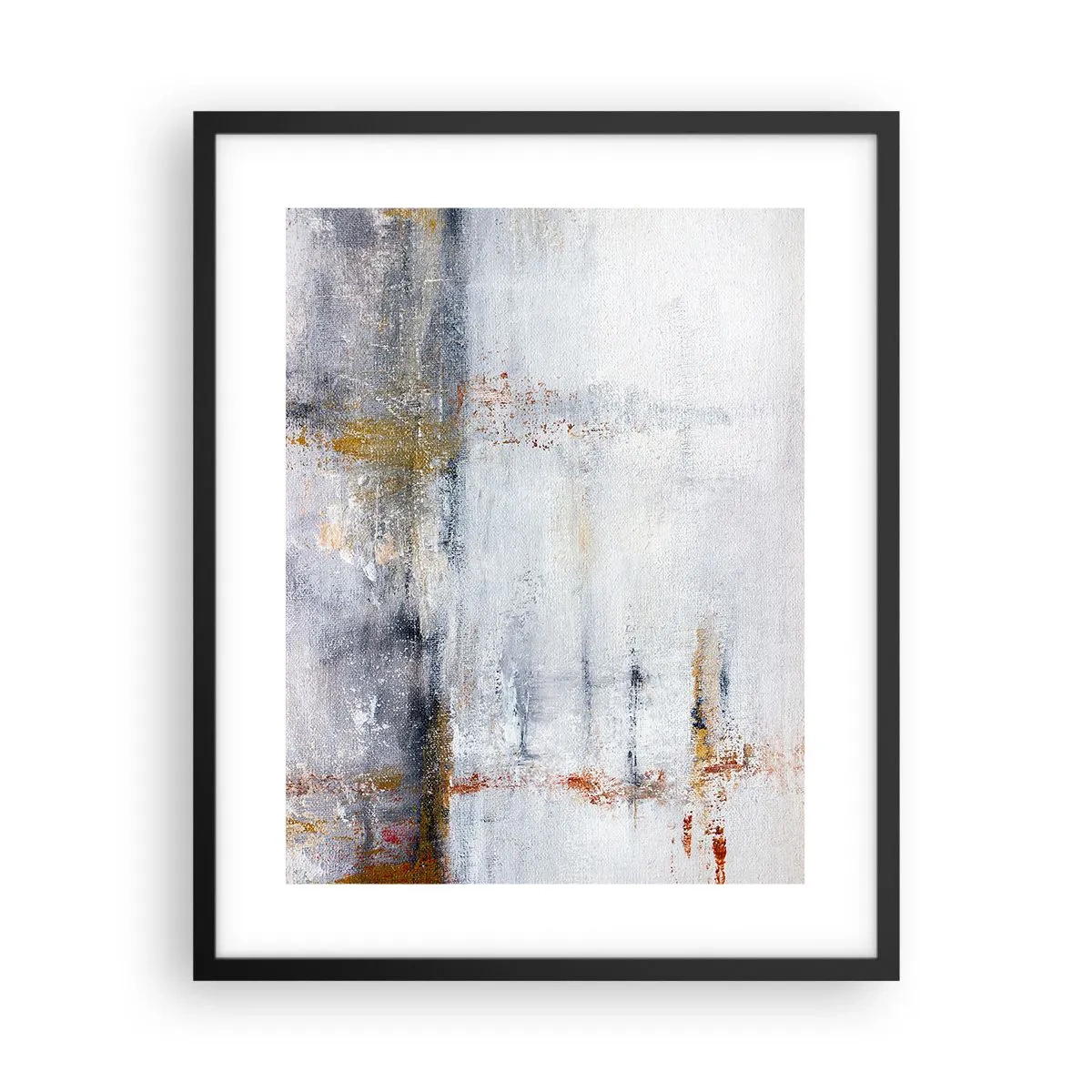 Plakat w czarnej ramie - Za powietrza zasłoną - 40x50 cm