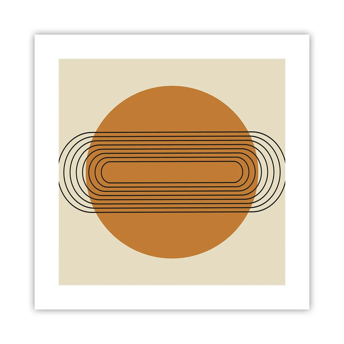 Plakat - Plan doskonały - 40x40 cm