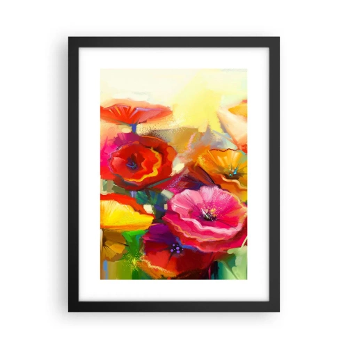 Plakat w czarnej ramie - Nie tylko czerwone - 30x40 cm